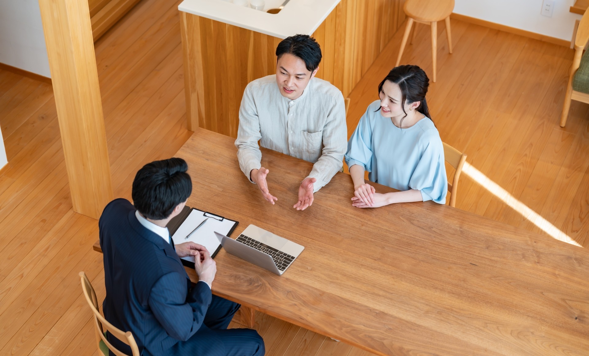 代表が一貫して対応